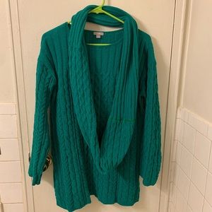 J Jill sweater and scarf set **3 for 35$
